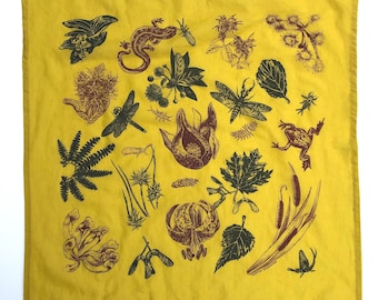 Wetland Bandana - Yellow