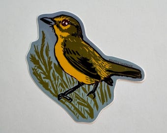 Prairie Warbler Sticker