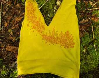 Chartreuse Moss Bamboo Bralette