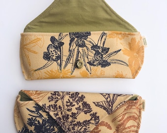 Autumn Wildflowers Sunglasses Case