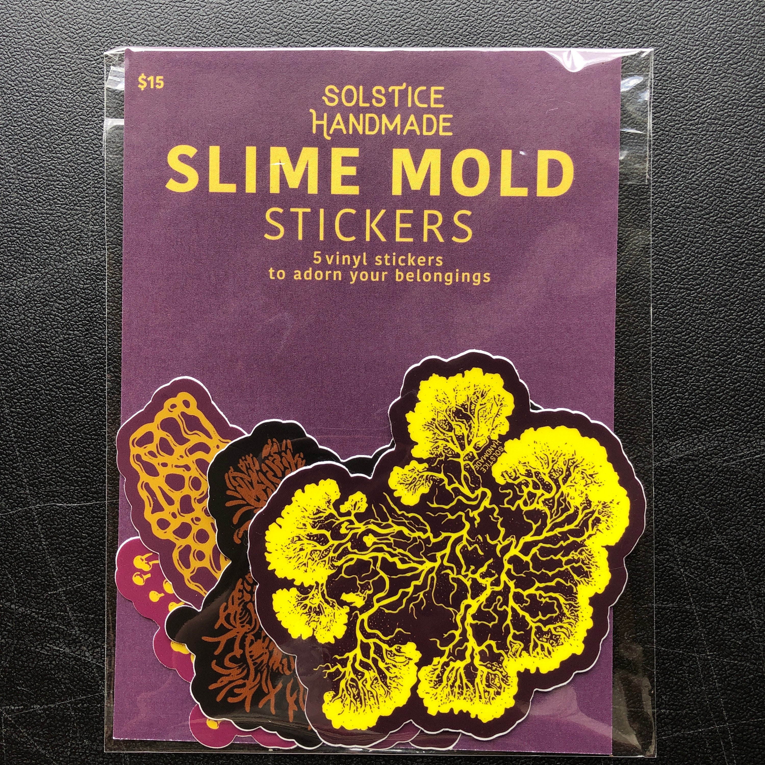 Mold Sticker Slime Mold Sticker Set - Etsy