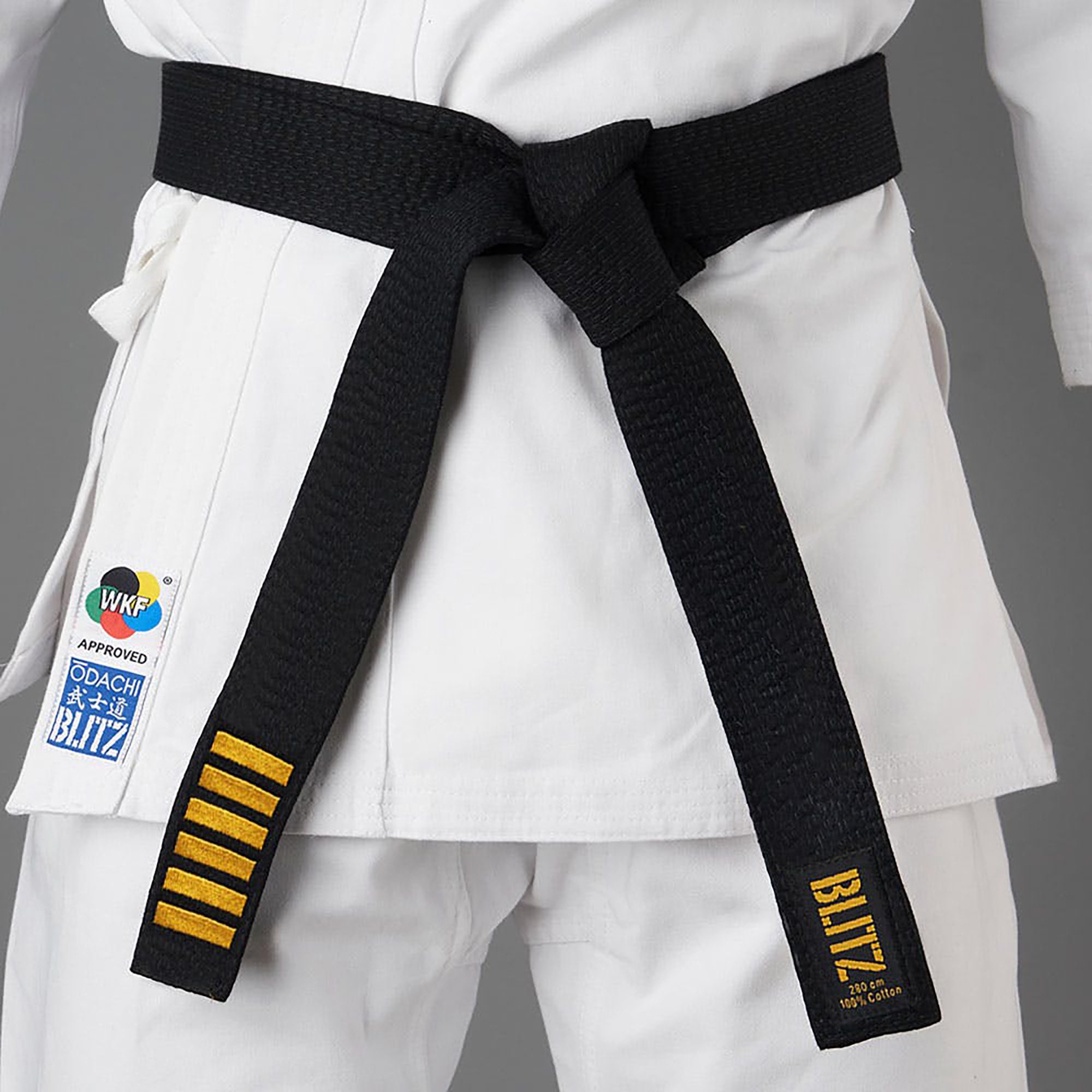 SPALL Karate Judo Martial Arts Taekwondo Belt Coloured Belts Plain Cotton 