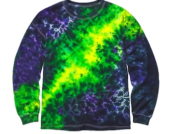 Handmade Galaxy Spiral Tie Dye Shirt – Psychedelic Streetwear Tee