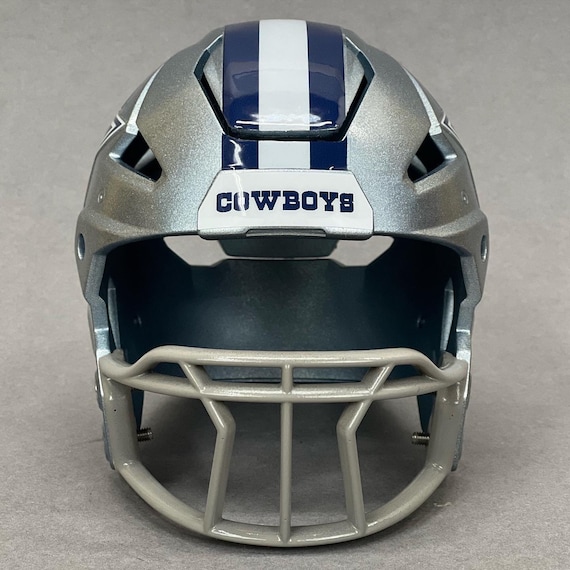 3D Printed Micah Parsons Themed Dallas Cowboys Silver Metallic Riddell Axiom Mini Helmet - Etsy 3D Printed Micah Parsons Themed Dallas Cowboys Silver Metallic Riddell Axiom Mini Helmet - Etsy