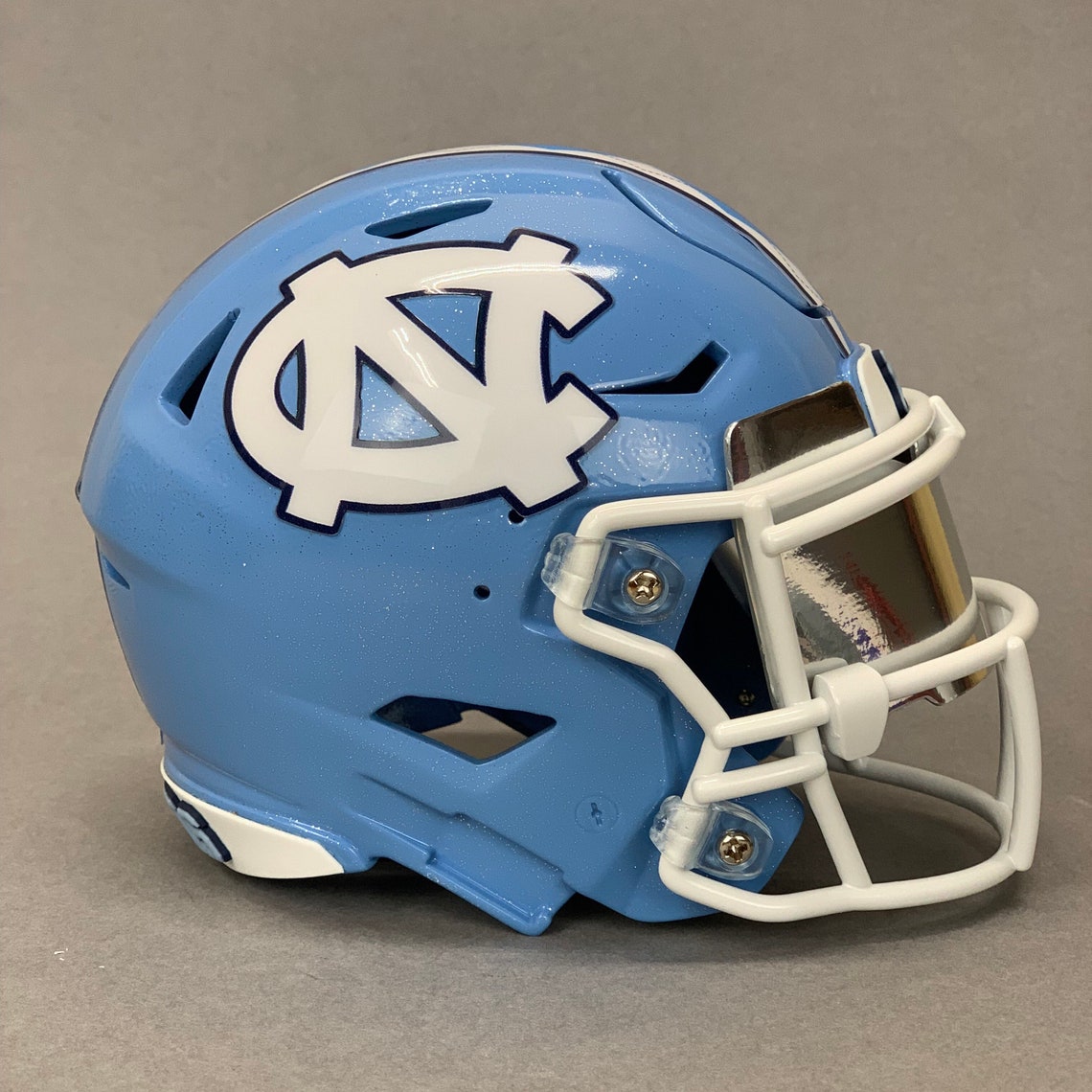3D Printed North Carolina Riddell Speedflex Mini Helmet With Etsy