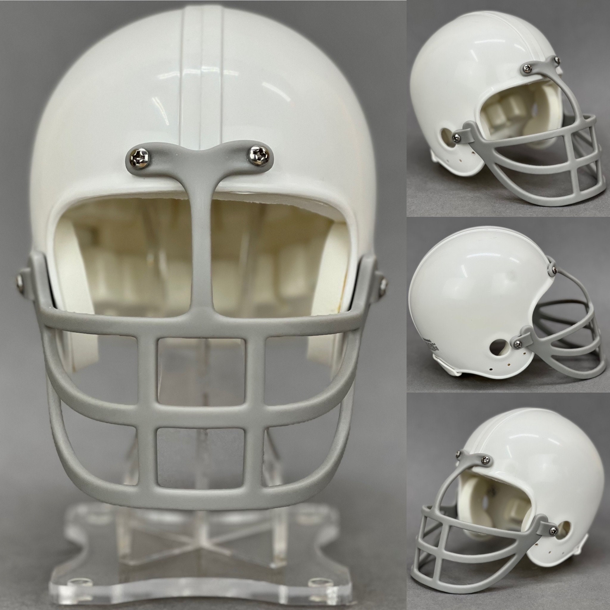 Vintage 3D Printed Riddell VSR4 Mini Helmet Replacement