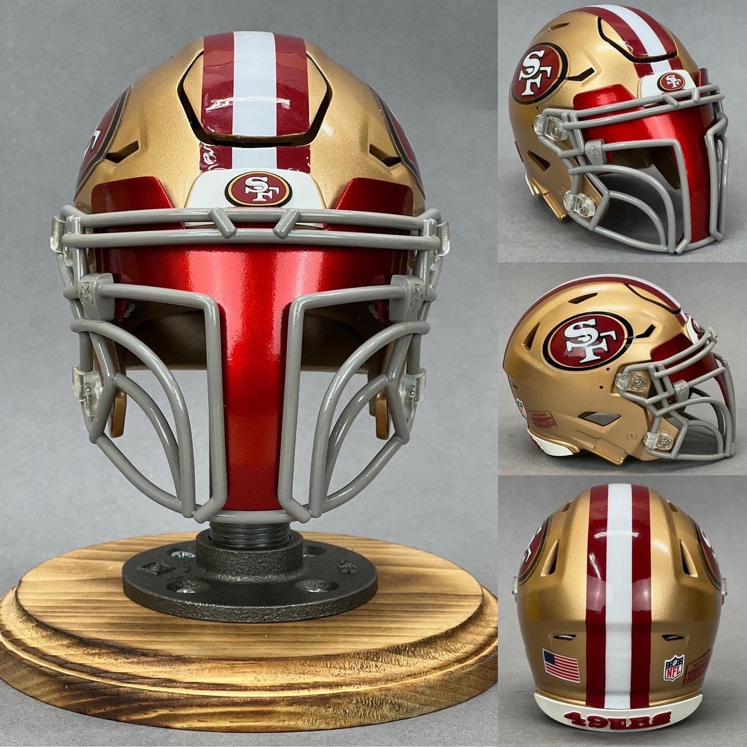 3D Printed San Francisco 49ers Gold Metallic Standard Logo