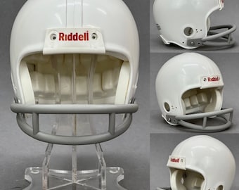 Kit De Montage De Grille De Protection Riddell Vintage Pour Casque De Football MB5/MB7 - Jaune