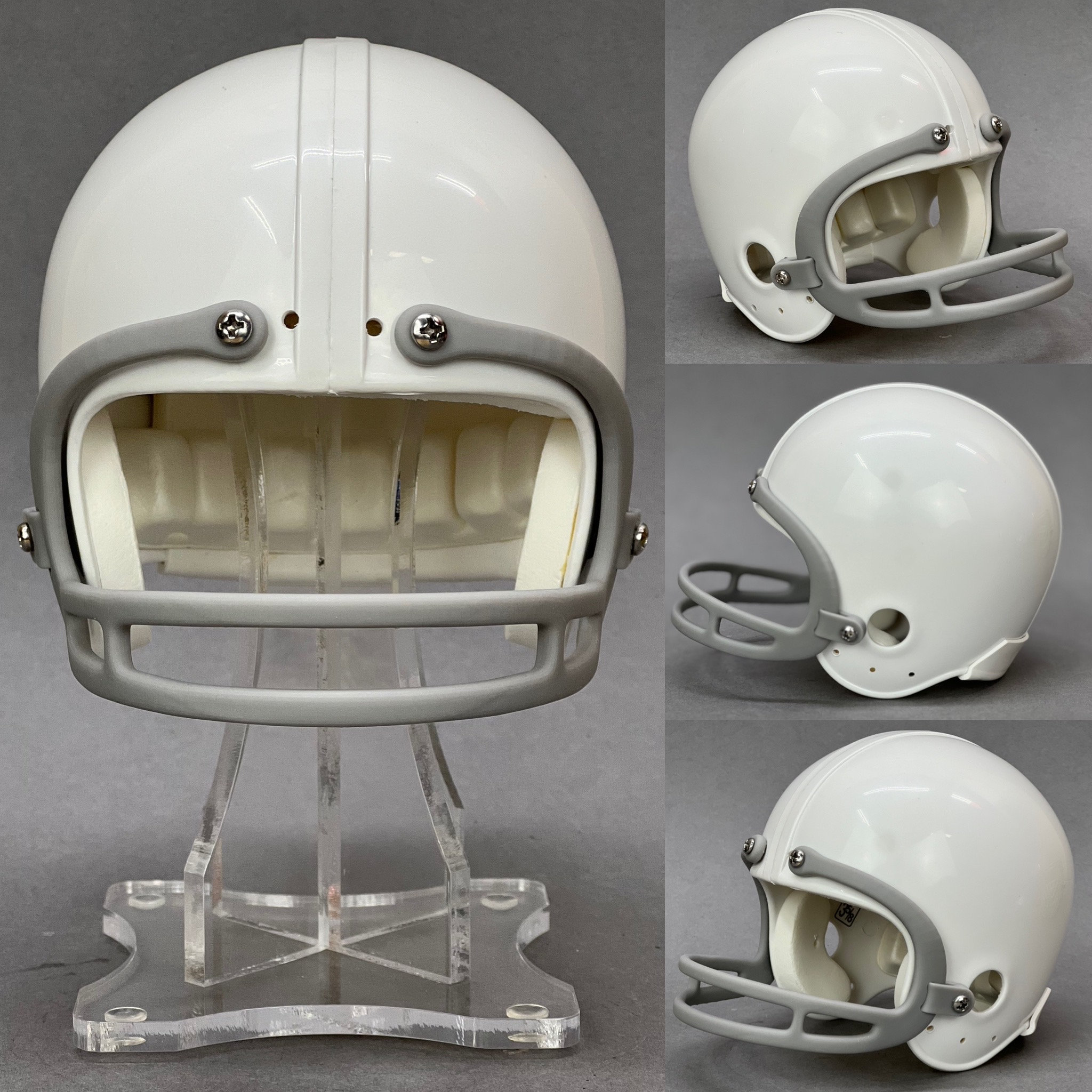 Vintage 3D Printed Riddell VSR4 Mini Helmet Replacement/upgrade