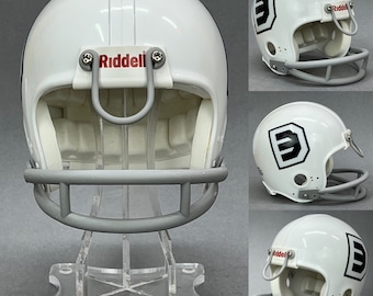 Vintage 3D Printed Riddell VSR4 Mini Helmet Replacement/upgrade duckbill  Two-bar Facemask and U-bar Combo Set - Etsy