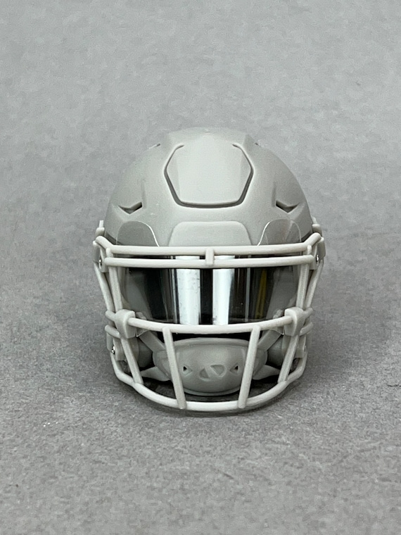 riddell f7 football helmet Premium Quality Raw/unfinished 3D Printed Schutt F7 and Riddell Speedflex  Pocket Pro Scale DIY Football Helmet Hobby 2-pack