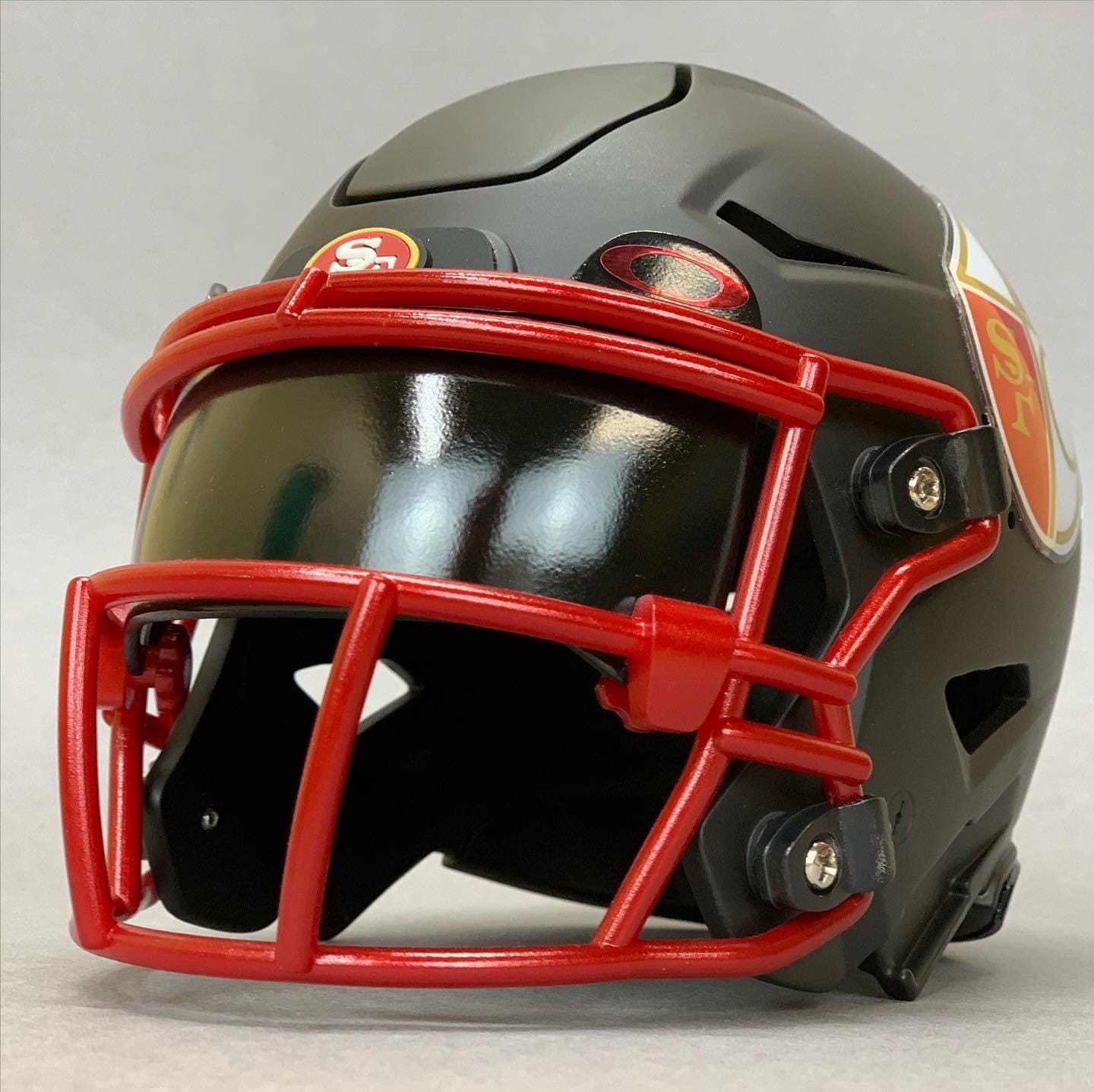iron man goalie helmet PREMIUM IRON MAN SIGNED HELMET MEETS JOHN VANBIESBROUCK GOALIE MASK -   ARMORI STEELE