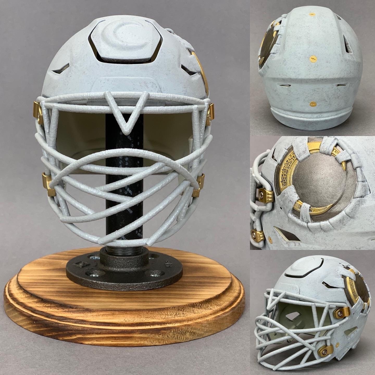 Buy 3D Printed Bounty Hunter Themed Riddell Speedflex Mini Helmet