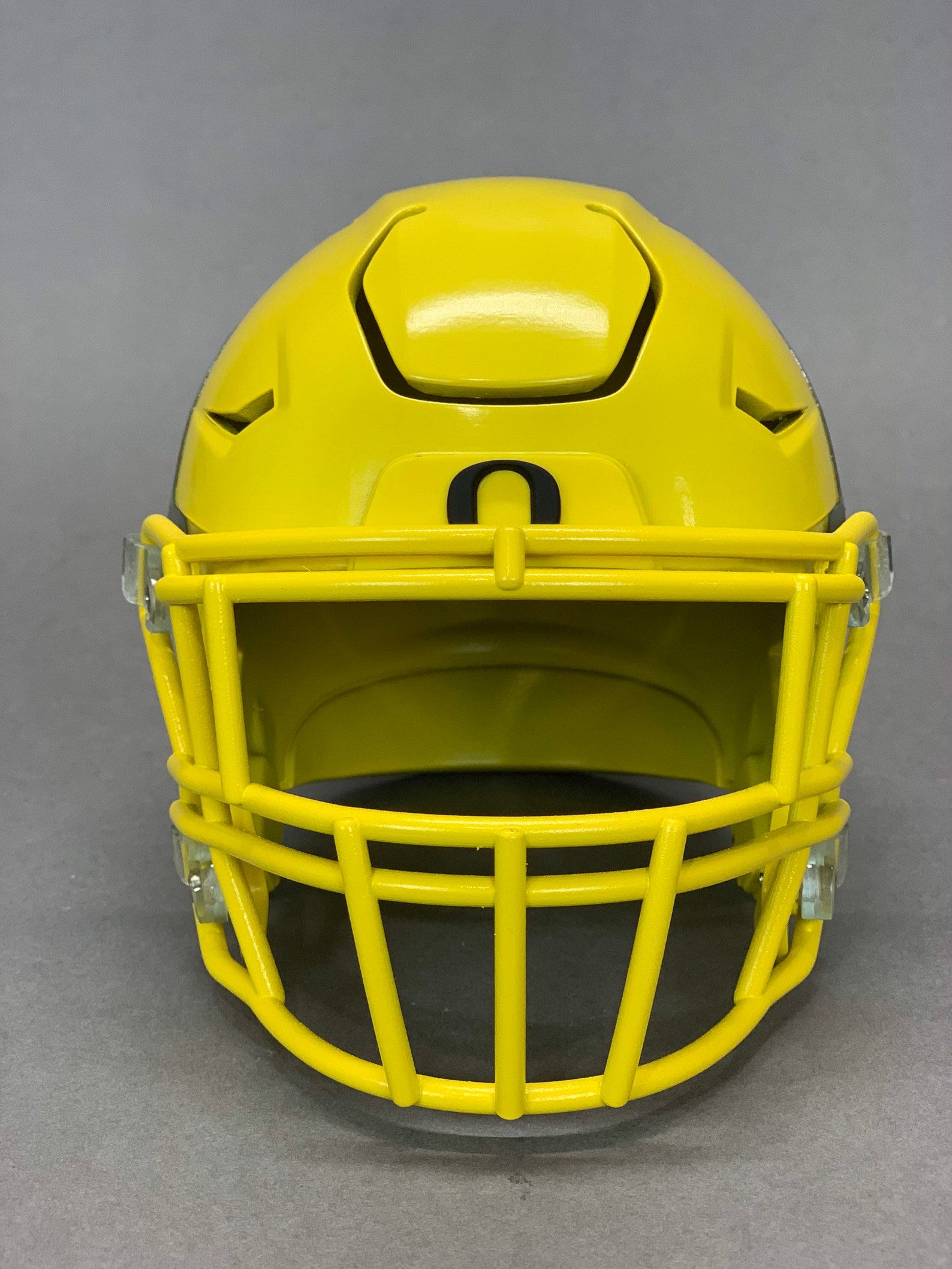 3D Printed Oregon Ducks Yellow Riddell Speedflex Mini Helmet Etsy