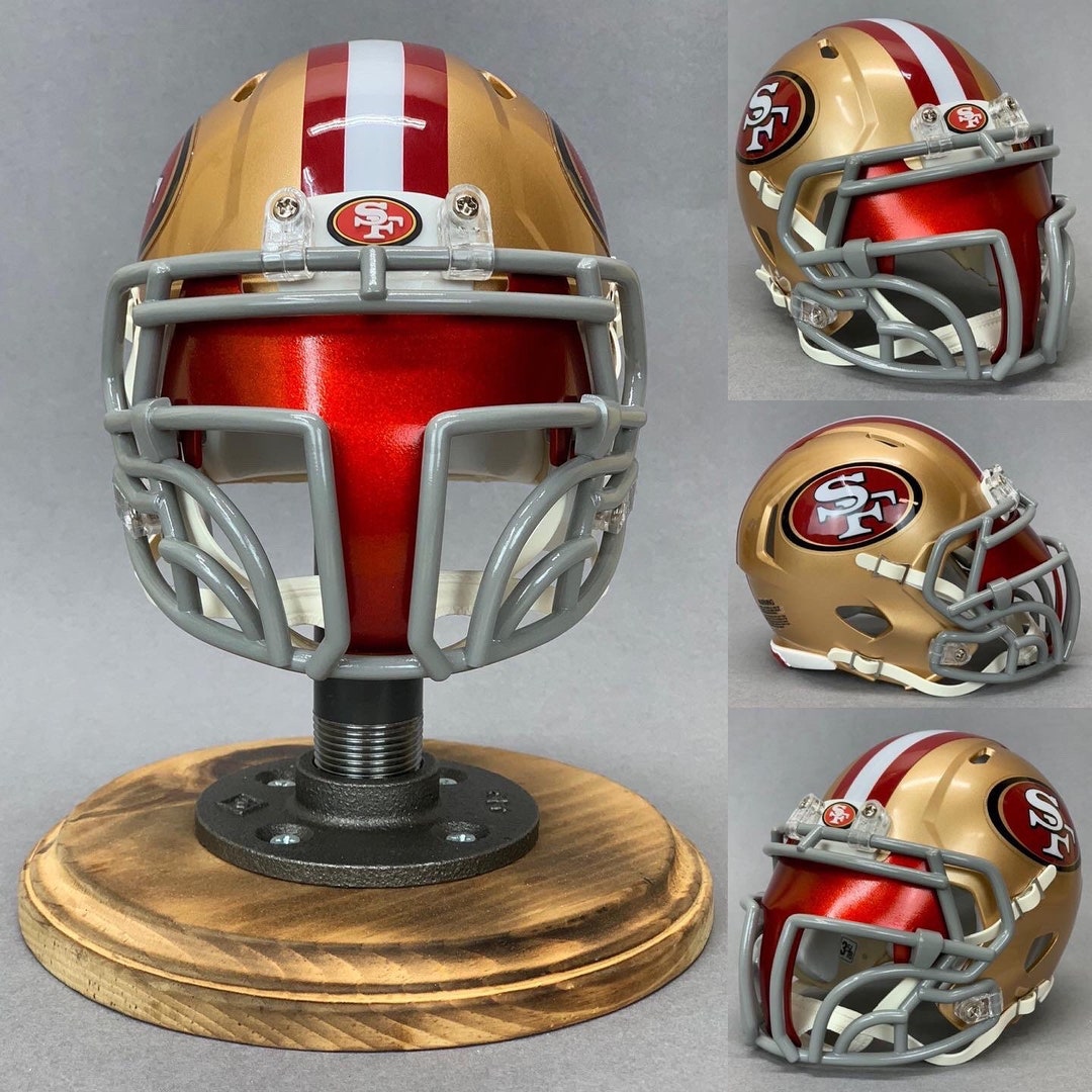 San Francisco 49ers Bounty Hunter Themed Riddell Speed Mini Helmet