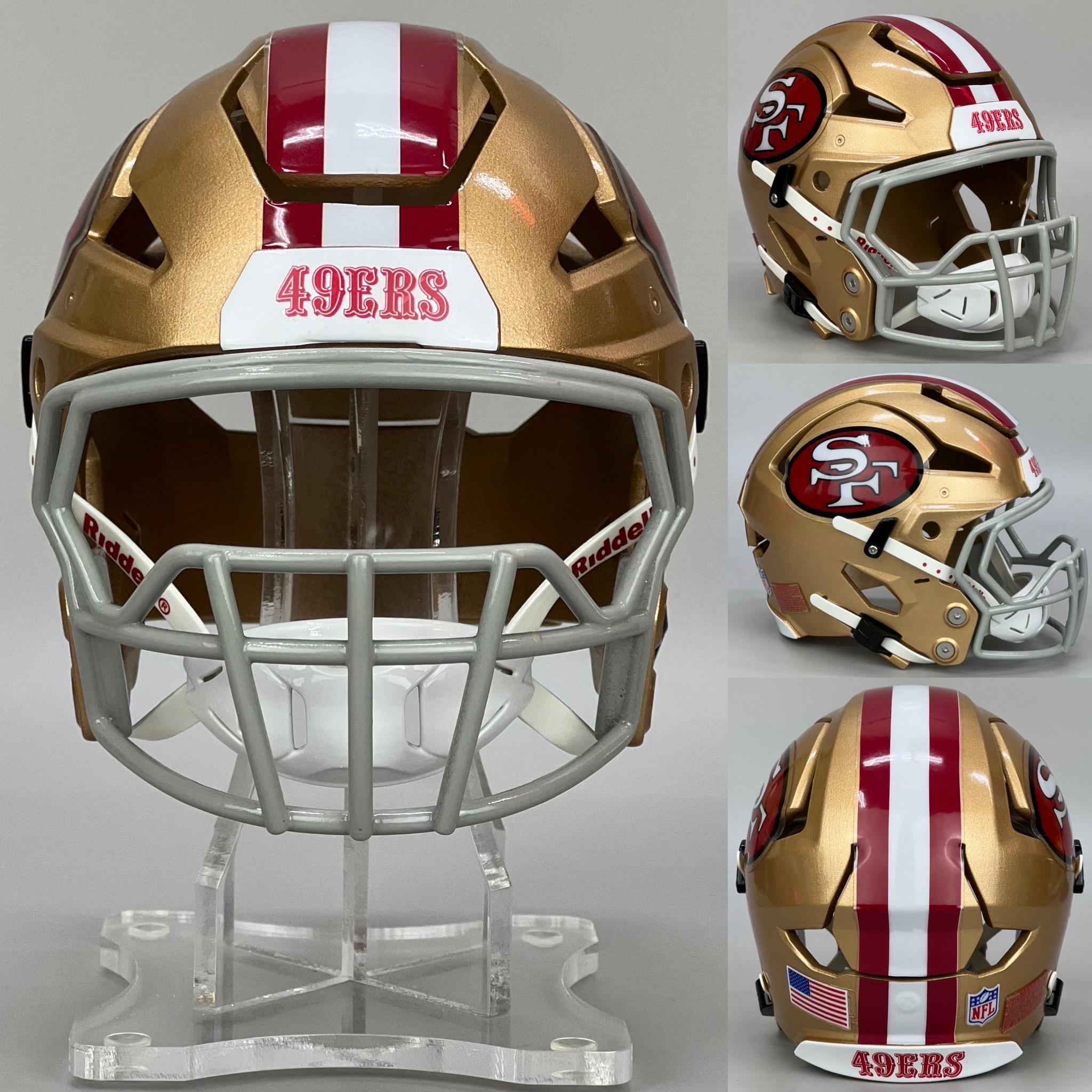 3D Printed George Kittle Themed San Francisco 49ers Gold Metallic 3D Printed George Kittle Themed San Francisco 49ers Gold Metallic