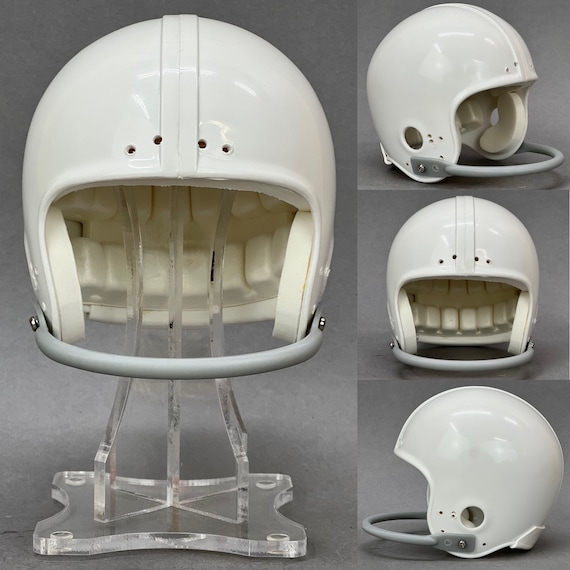 1st person football helmet Vintage 3D Printed Riddell VSR4 Mini Helmet Replacement/upgrade One-bar  Facemask