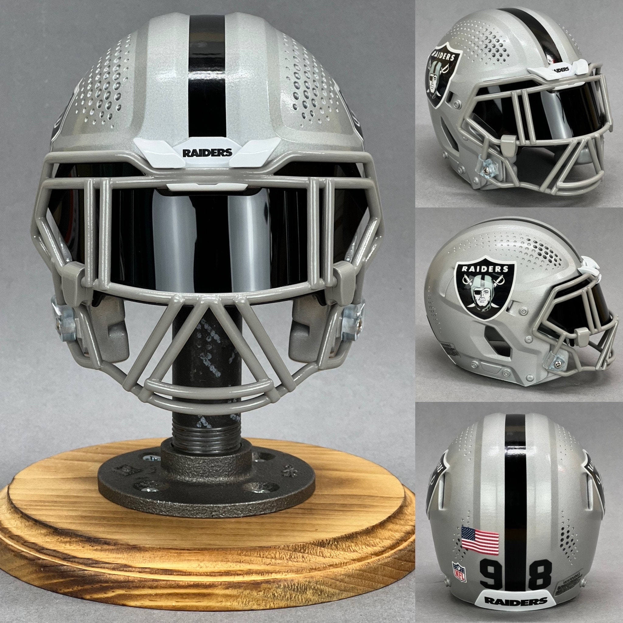 3D Printed Las Vegas Raiders Maxx Crosby Vicis Zero2 With - Etsy