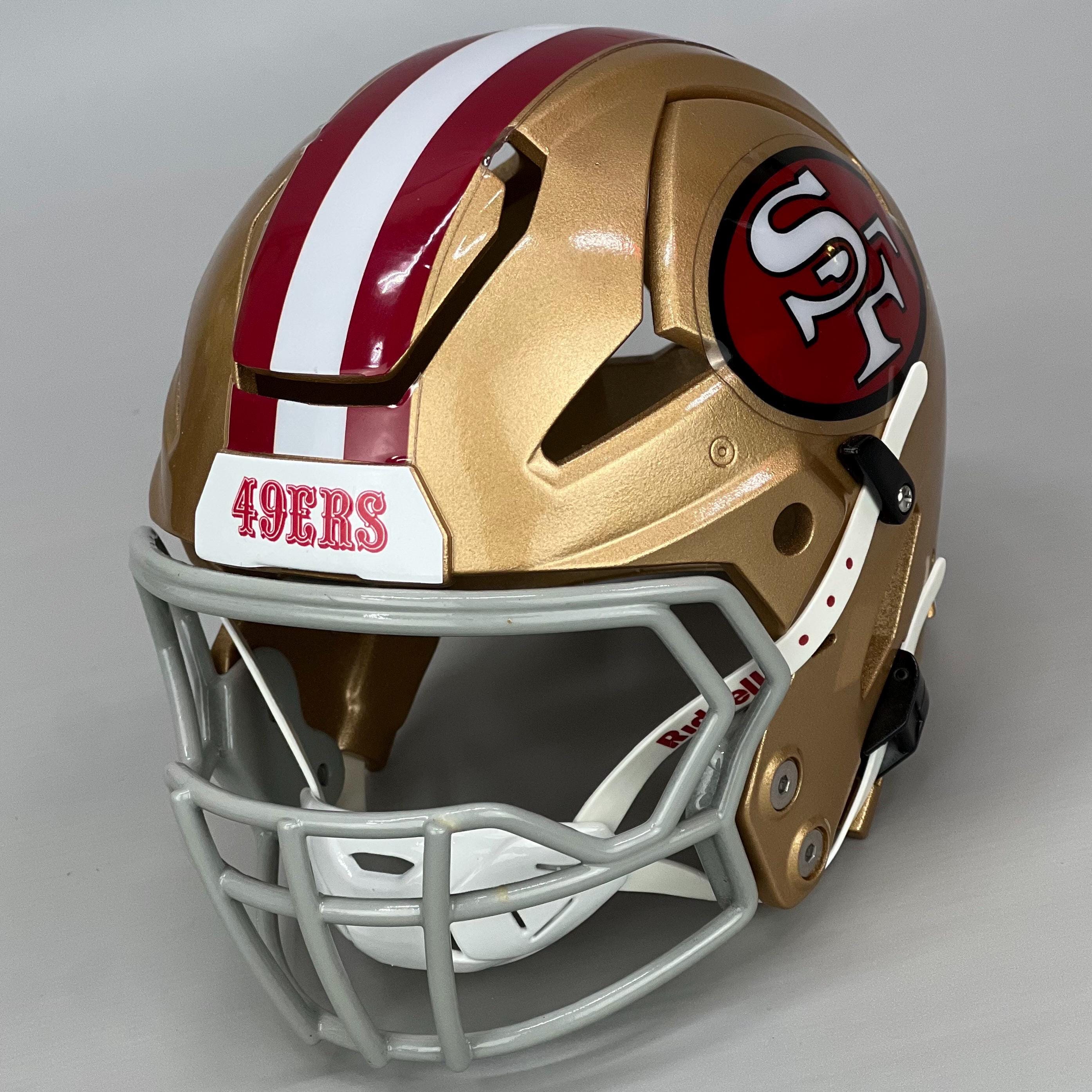 3D Printed George Kittle Themed San Francisco 49ers Gold Metallic