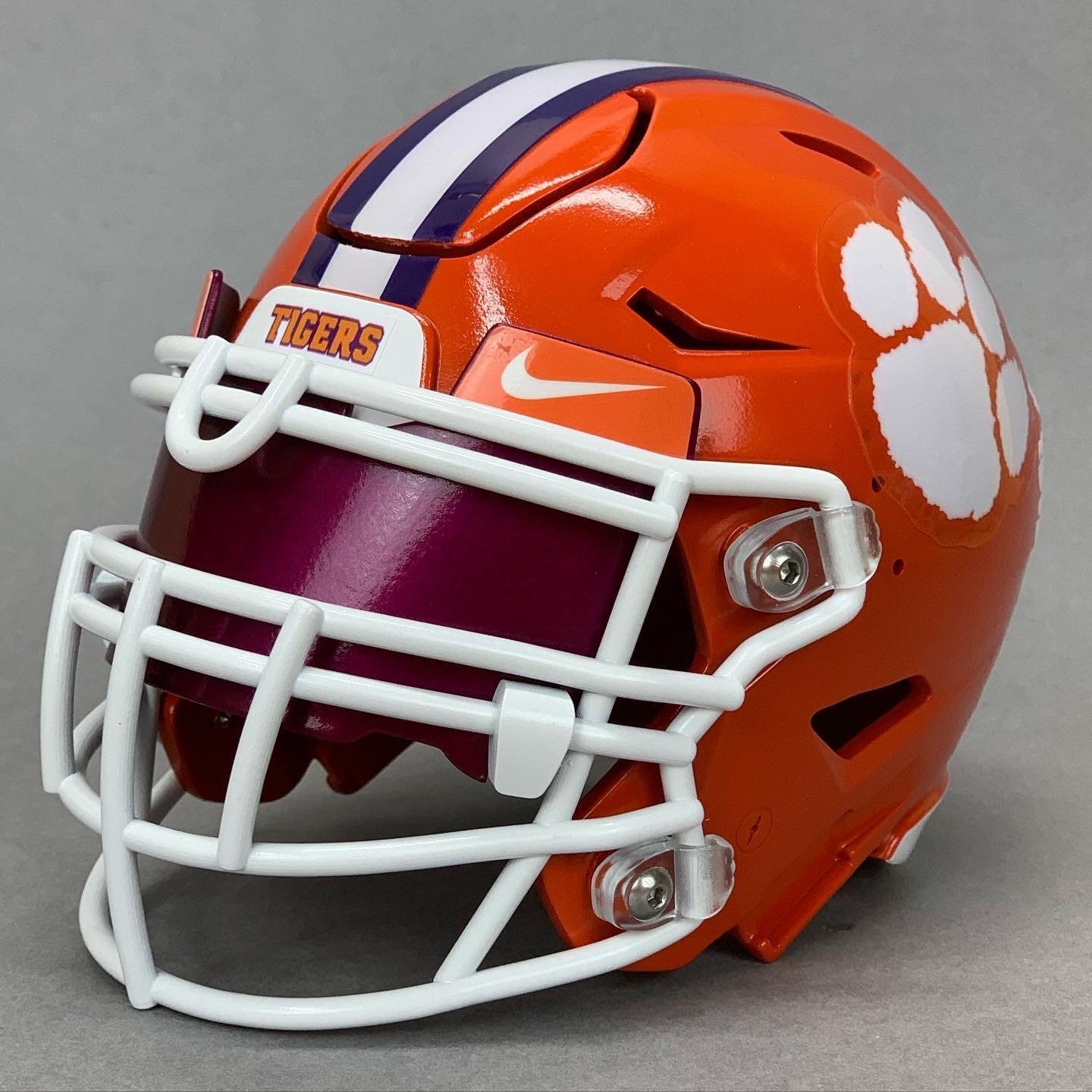 Full size auto clemson football helmet