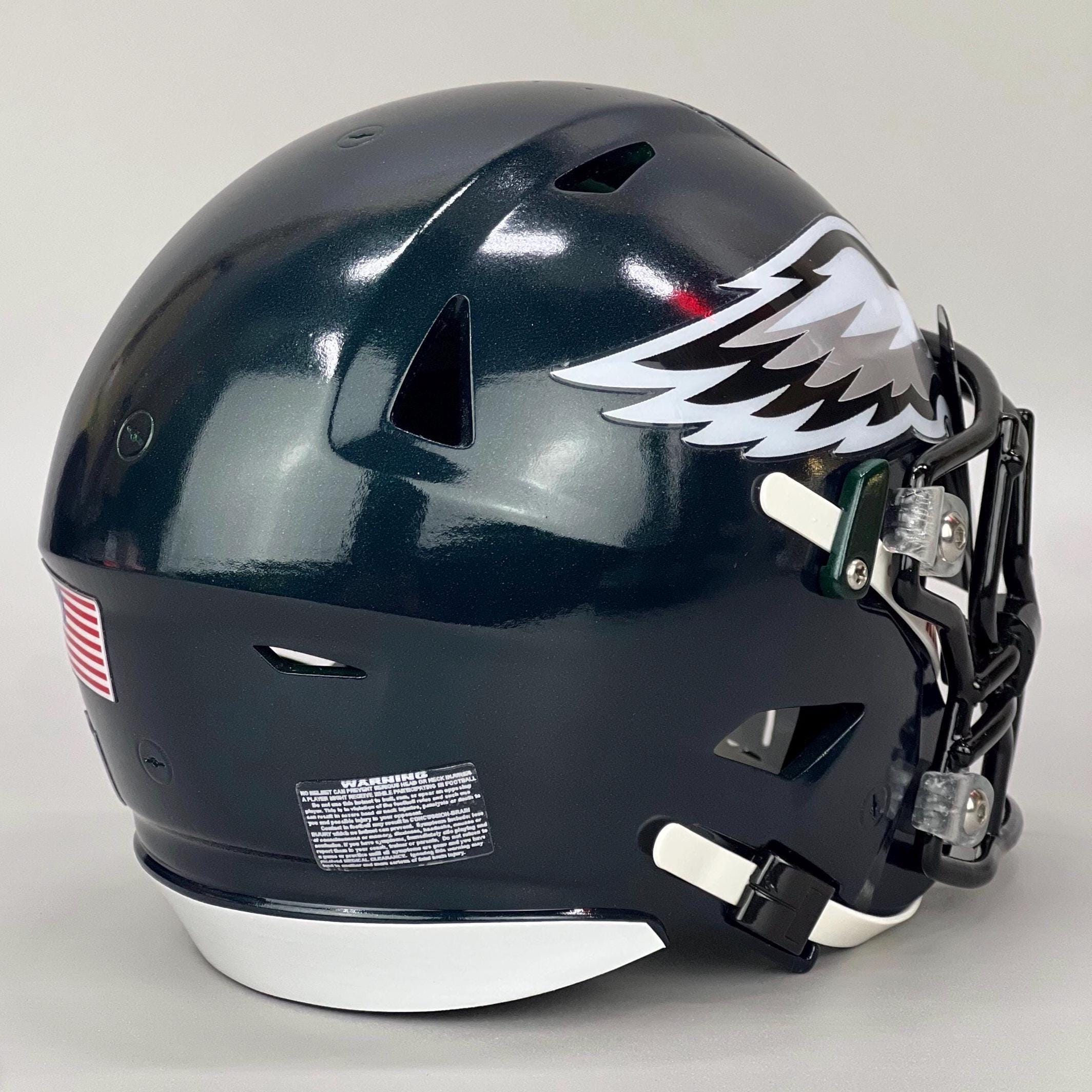 3D Printed Philadelphia Eagles Cooper Dejean Riddell Speedflex
