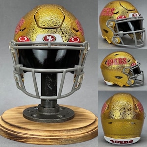 3D Printed San Francisco 49ers “golden Nugget” Gold Textured