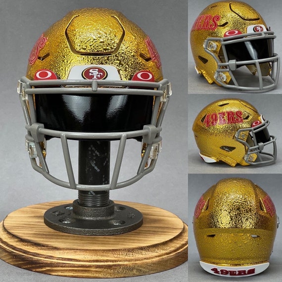 サンフランシスコ49ers ヘルメット ゴールド オーダー］リデル NFL レプリカヘルメット（1/1サイズ） 49ers