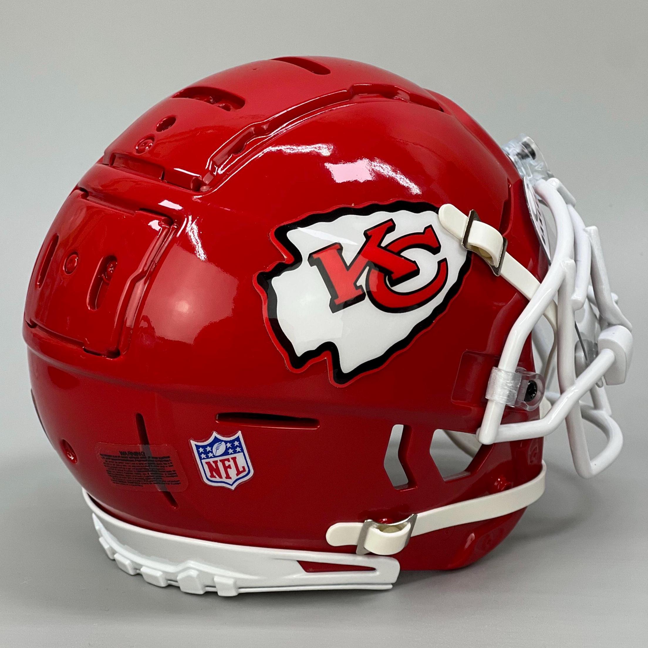 Casque Mini Riddell Kansas City Chiefs SB58 – Collection Speed, Demi-échelle, Idéal Pour Autographes