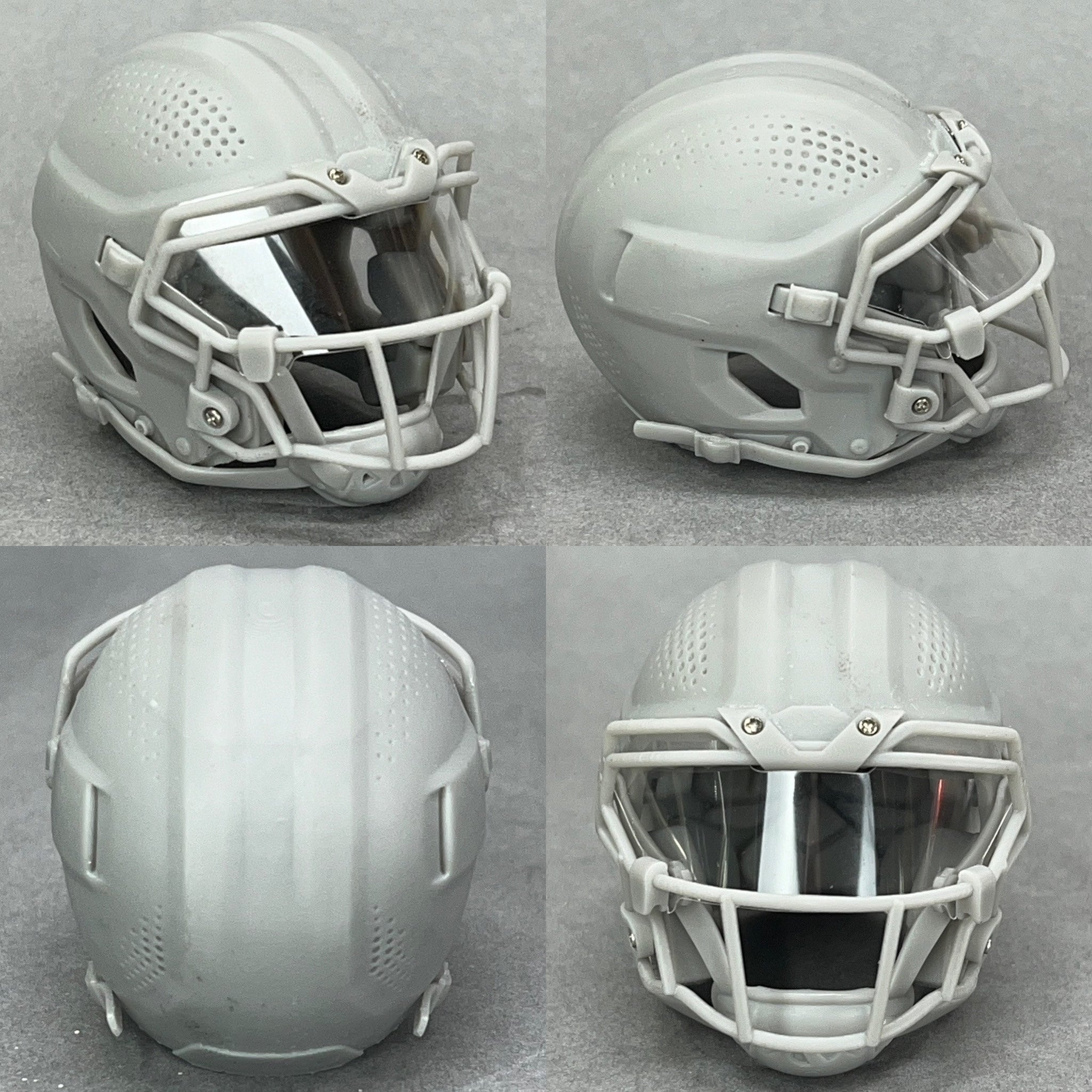 F7 Speedflex Raw/unfinished 3D Printed Riddell Speedflex, Schutt F7, Vicis Zero2 ...