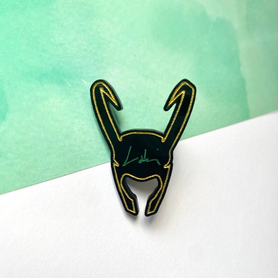 Marvel Loki Avengers Helmet Horns Signature Tom Hiddleston Etsy Finland