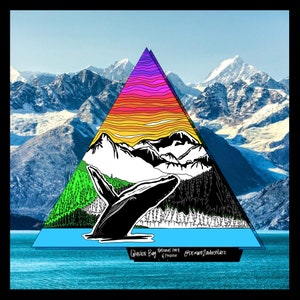 Glacier Bay National Park, Alaska, Whale, Glacier Bay National Park and Preserve: Sticker