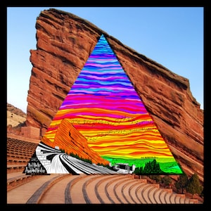 Red Rocks Amphitheatre, Red Rocks, Music Venus, Colorado: Sticker