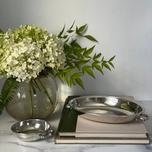 Silver-Plated Tray & Dish/ Silver-Plated Catchalls