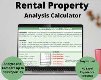 The Landlord Calculator - Excel Spreadsheet - Rental Property ...