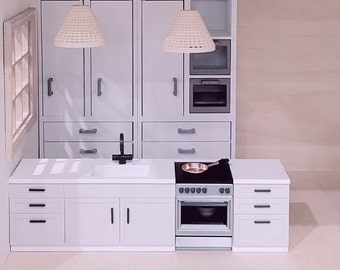 Tall cabinet Doll's furniture