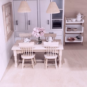 Poppenhuis Miniatuur eettafel