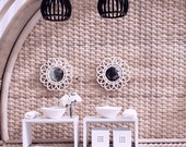 Dollhouse Large Flower Mirror