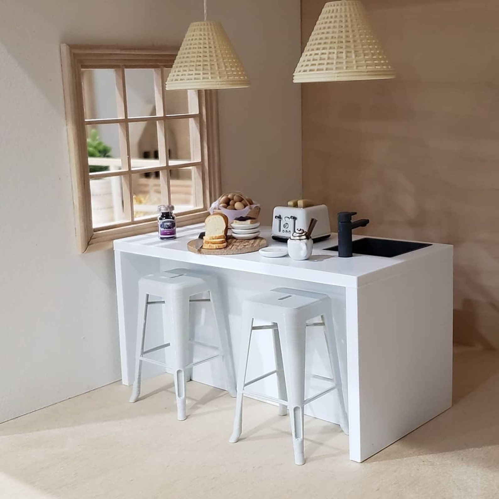 Dollhouse Kitchen Island Etsy