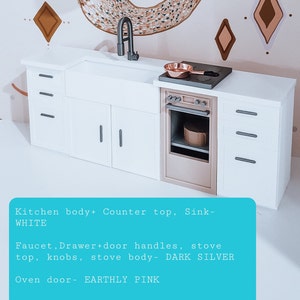 Customizable Dollhouse Kitchen 1:12 scale