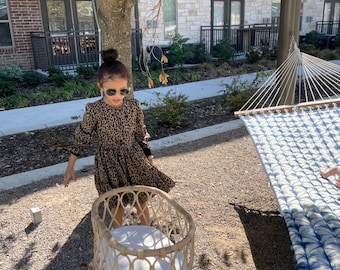 Rattan Portable Doll’s Bassinet