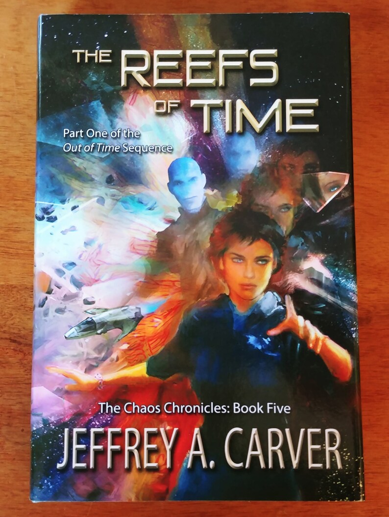 Autographed Hardcovers The Reefs of Time / Crucible of Time image 4