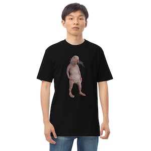 Funny Naked Mole Rat Men’s premium heavyweight tee