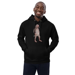 Funny Naked Mole Rat Premium eco hoodie