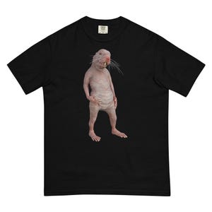I Just Really Like Naked Moles Ok? Funny Naked Mole Rat Unisex garment-dyed heavyweight t-shirt