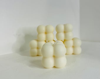 Mini Luxury Bubble Candle | Soy Wax | Home Decor Candle | Natural Candle | Scented Candle | Bubble Soy Candle