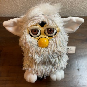Champagne Furby with Brown Eyes
