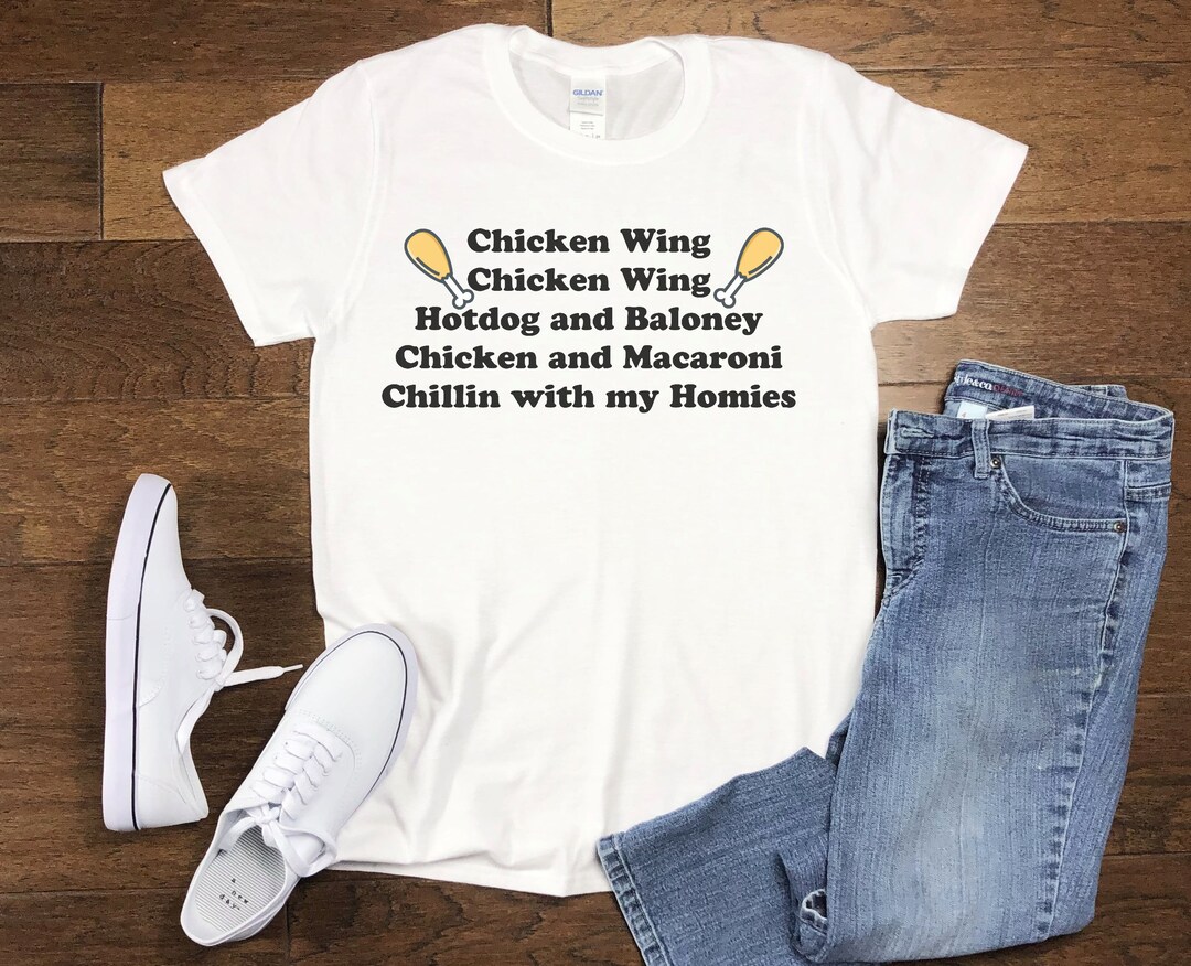 Chicken Wing Song, Meme Tshirt, Hotdog Baloney Shirt, Cool Gift Idea, Funny Meme Shirt, Unisex T