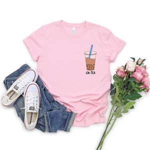 Boba Shirt, Just the Boba, Bubble Milk Tee, Boba Tea Lovers, Cutie Shirt, Cute Tea Shirt, Funny Milk T-shirt, Boba Party Gift, Cute Apparel