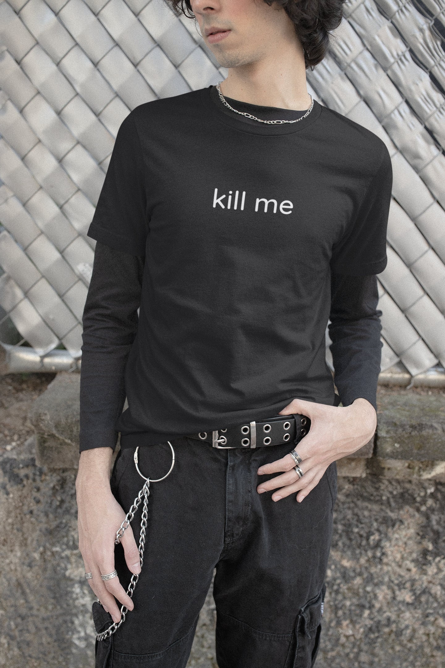 Kill Me T-shirt Goth T-shirt Emo Nihilistic Shirt - Etsy