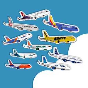 Airline  Aircraft Sticker